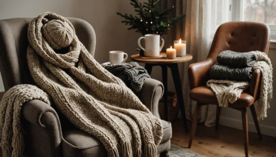 Accessoires en laine tendances