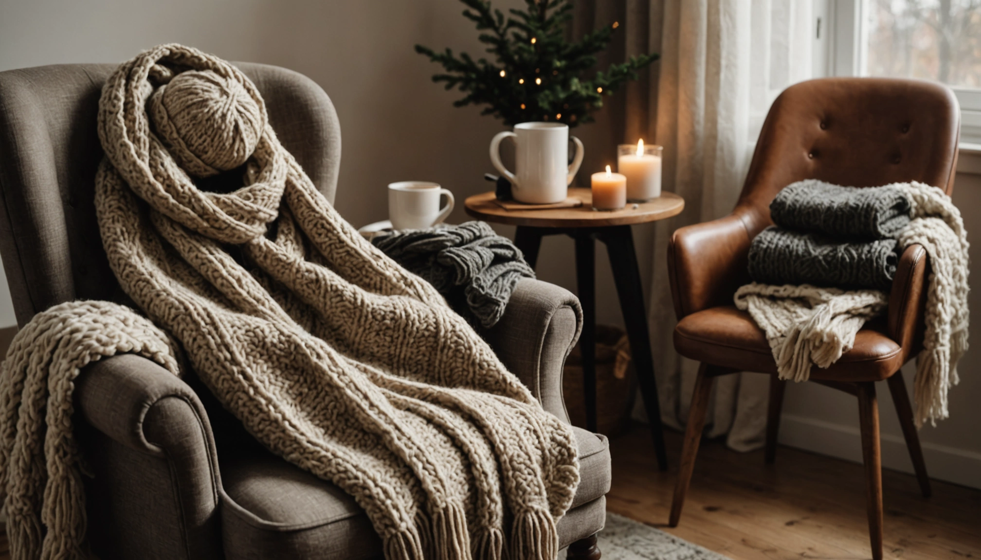 Accessoires en laine tendances